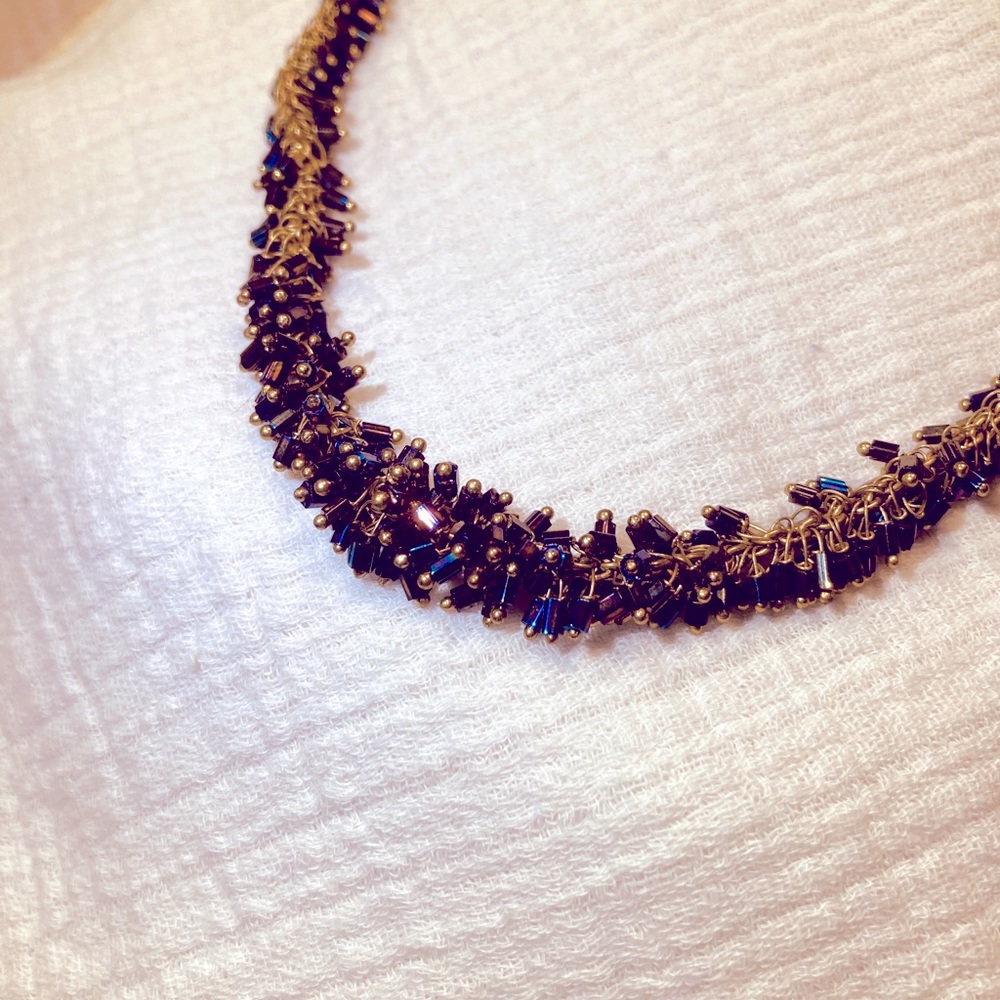 Wine colored beads Ten Thousand Villages Necklace